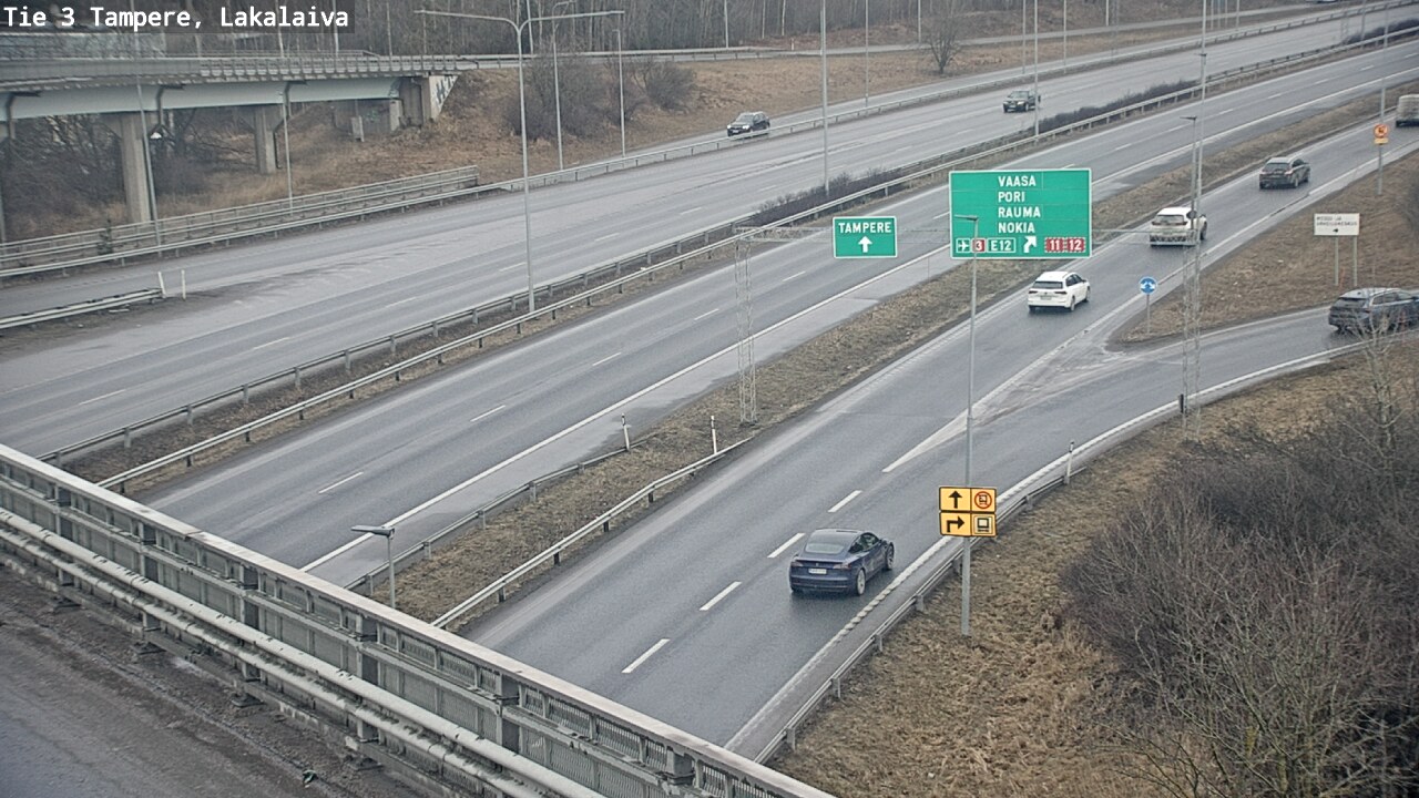 Kelikamerat Kuva Tie 3 Tampere, Lakalaiva, Tampere, Pirkanmaa