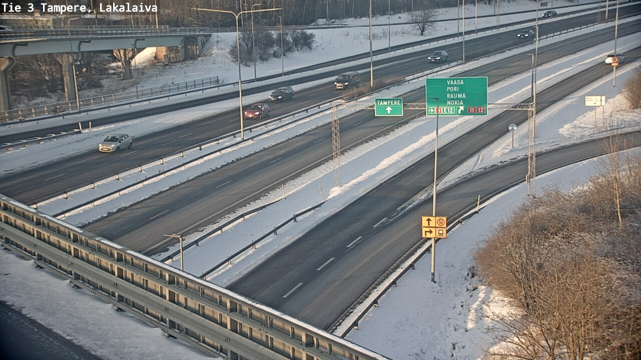 Kelikamerat Kuva Tie 3 Tampere, Lakalaiva, Tampere, Pirkanmaa