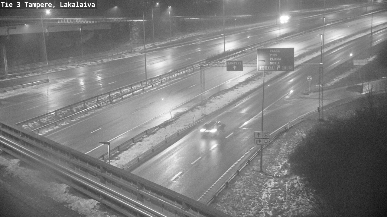 Weather Camera Image Road 3 Tampere, Lakalaiva, Tampere, Pirkanmaa