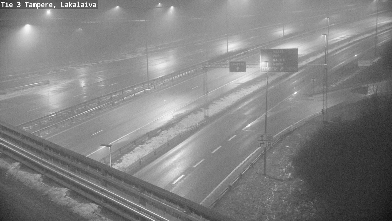 Weather Camera Image Road 3 Tampere, Lakalaiva, Tampere, Pirkanmaa