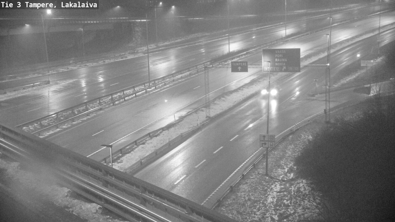 Weather Camera Image Road 3 Tampere, Lakalaiva, Tampere, Pirkanmaa