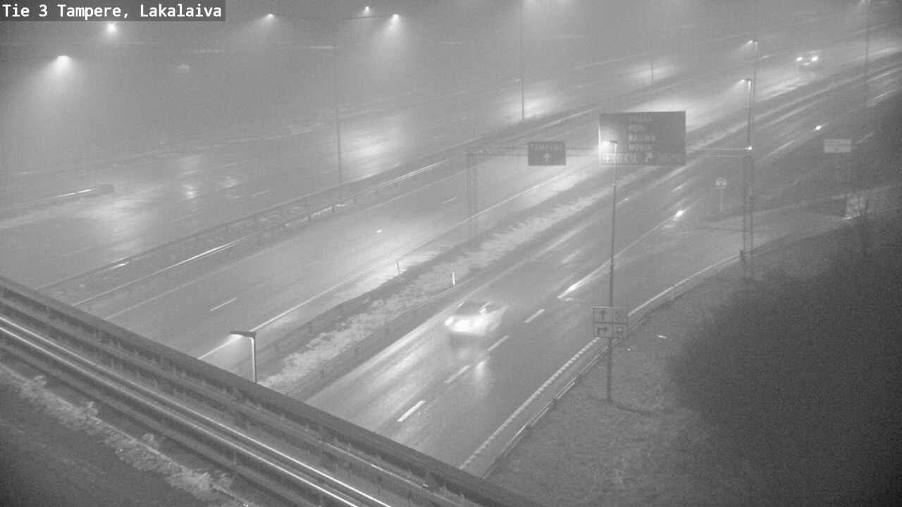 Weather Camera Image Väg 3 Tammerfors, Lakalaiva, Tampere, Pirkanmaa