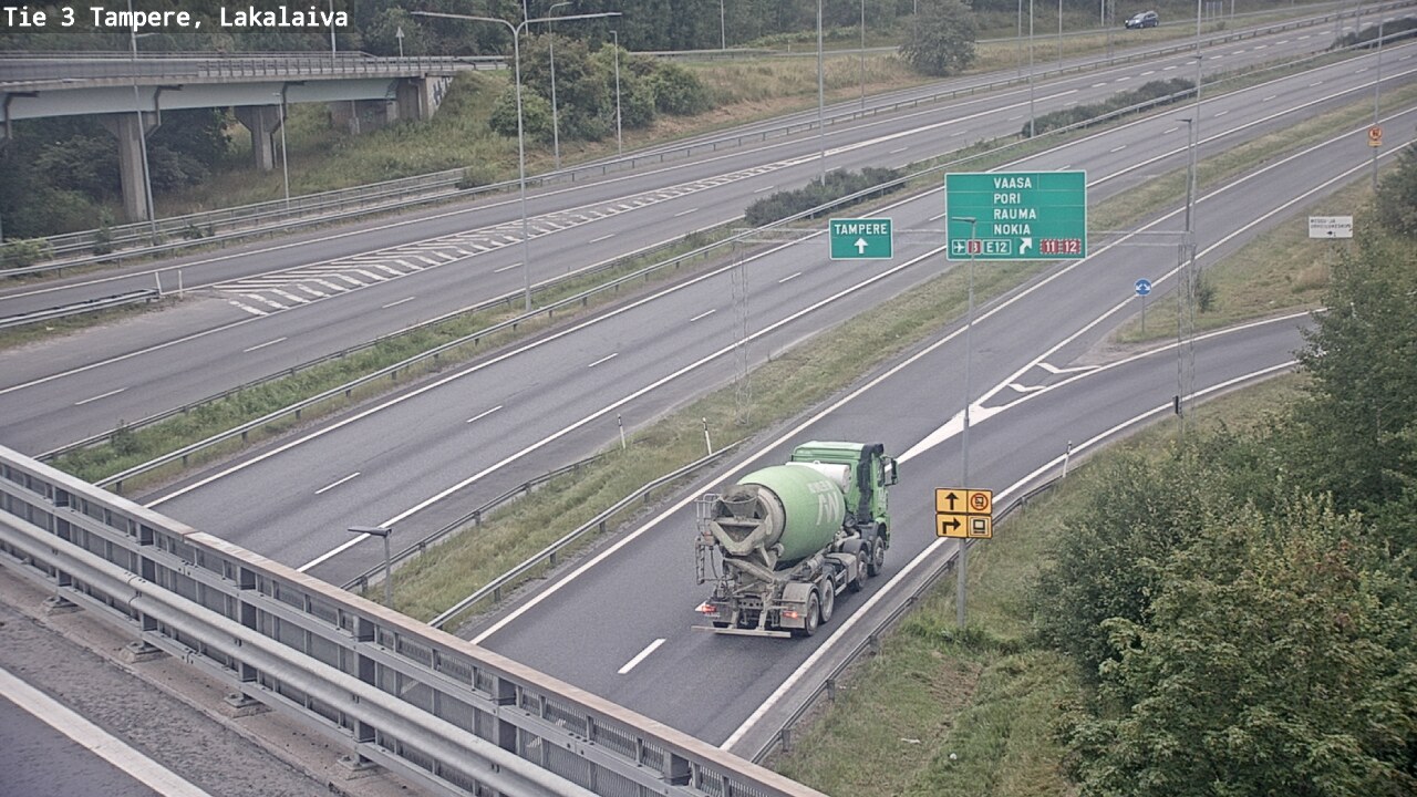 Weather Camera Image Road 3 Tampere, Lakalaiva, Tampere, Pirkanmaa