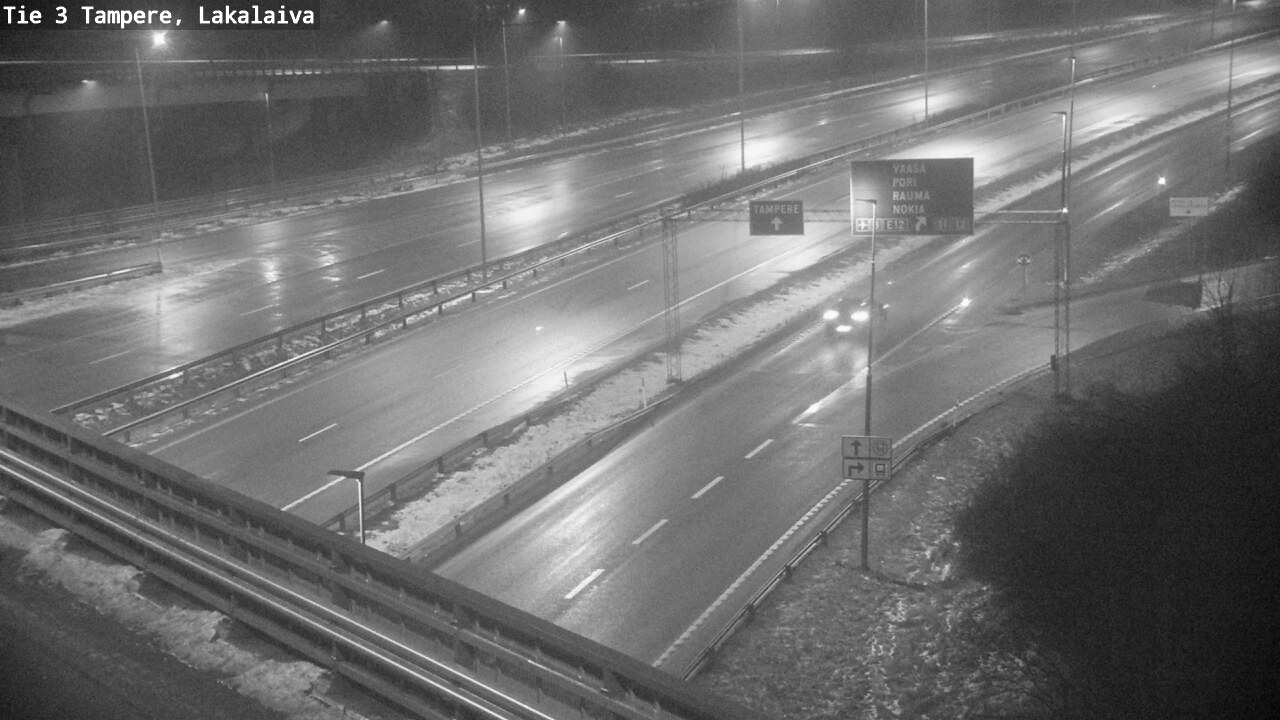 Weather Camera Image Road 3 Tampere, Lakalaiva, Tampere, Pirkanmaa