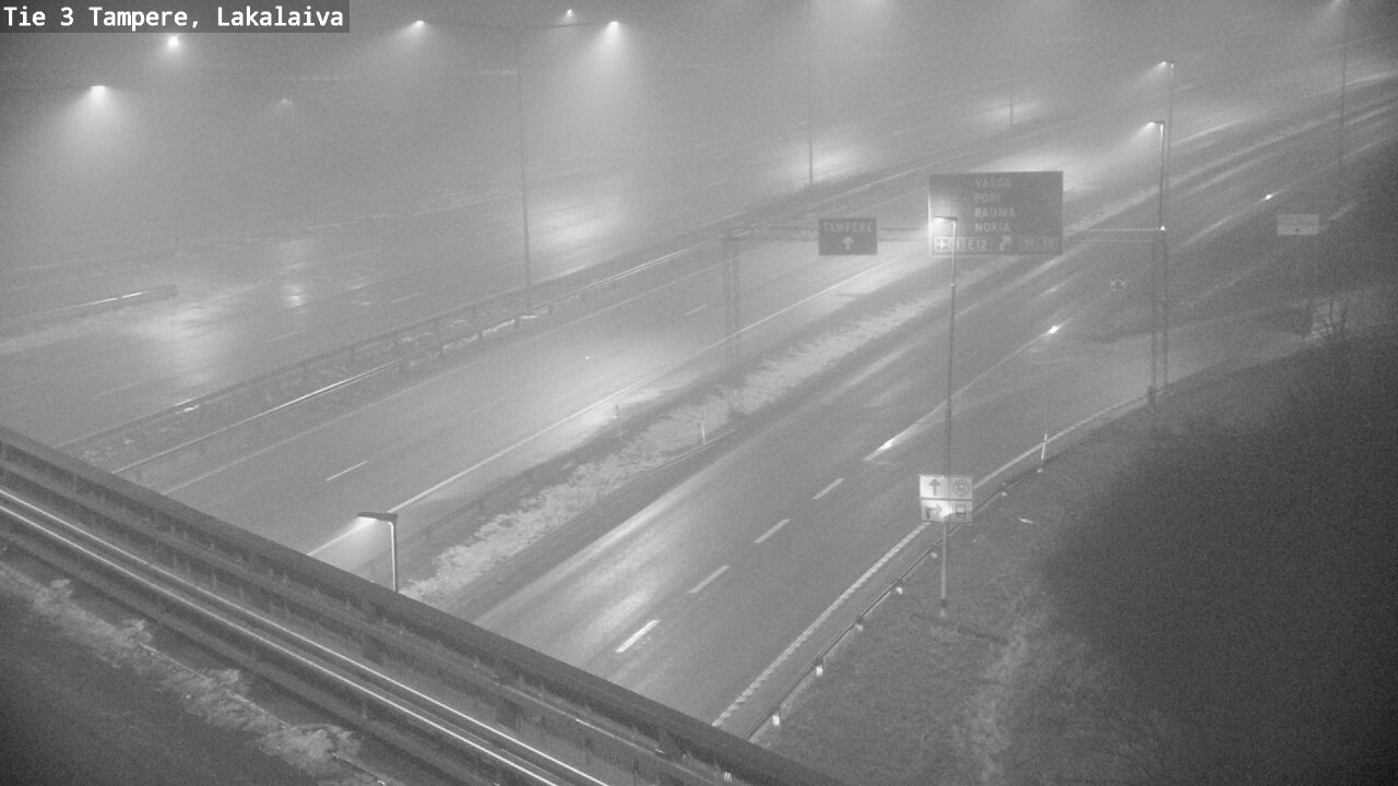 Weather Camera Image Road 3 Tampere, Lakalaiva, Tampere, Pirkanmaa