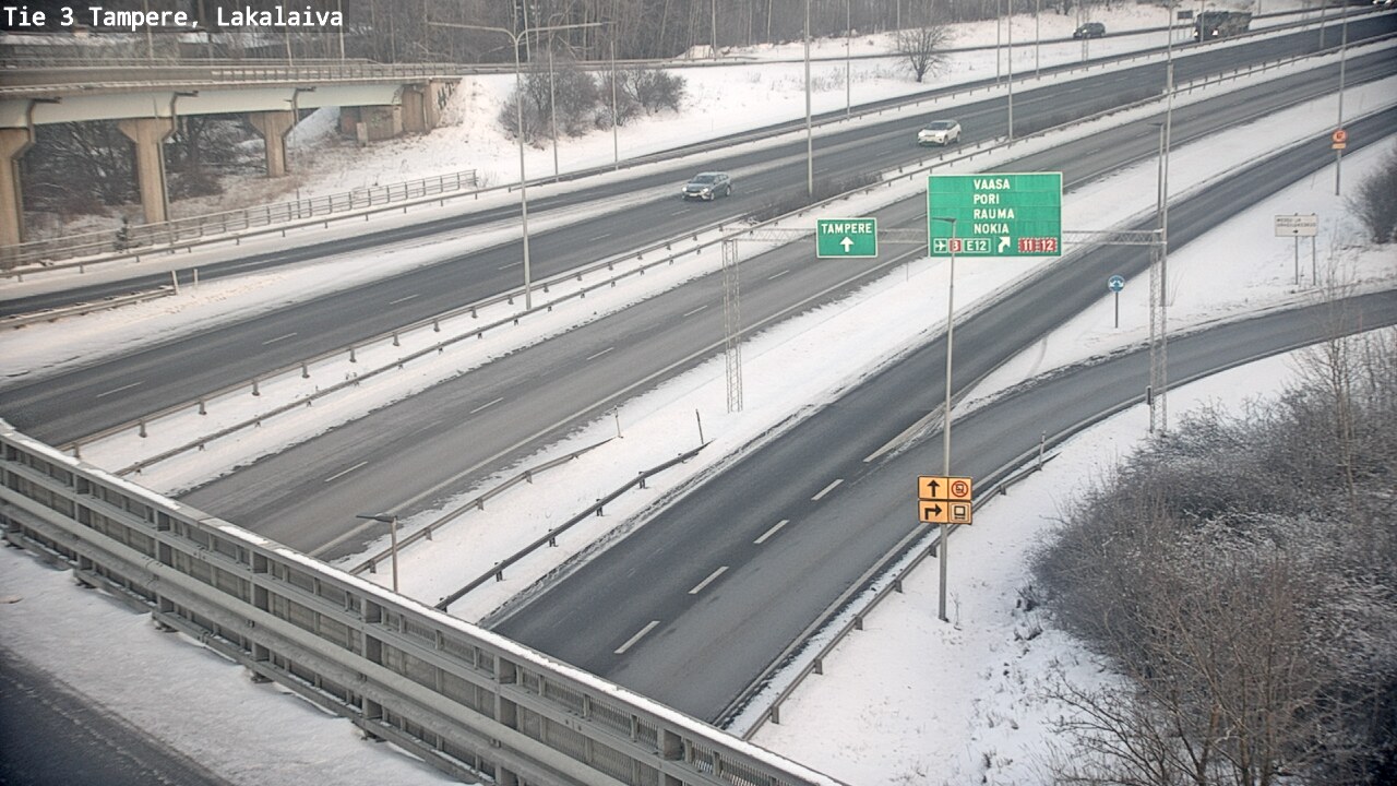 Kelikamerat Kuva Tie 3 Tampere, Lakalaiva, Tampere, Pirkanmaa