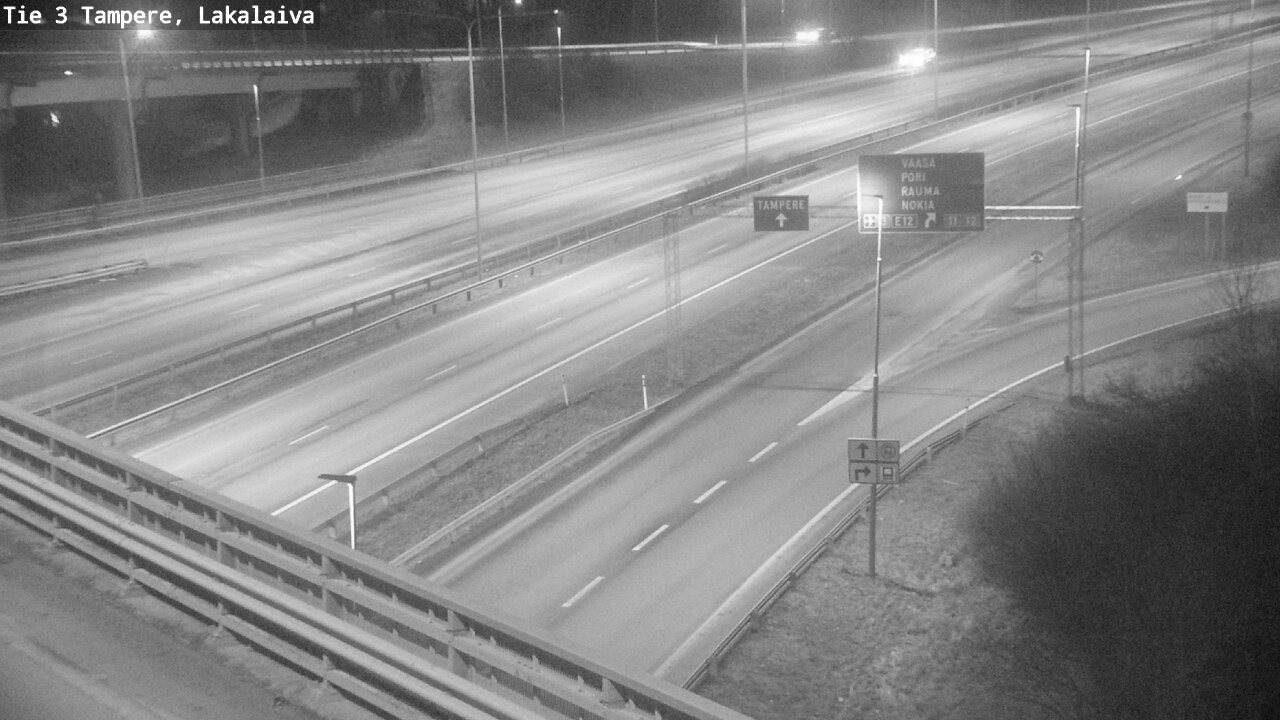 Kelikamerat Kuva Tie 3 Tampere, Lakalaiva, Tampere, Pirkanmaa