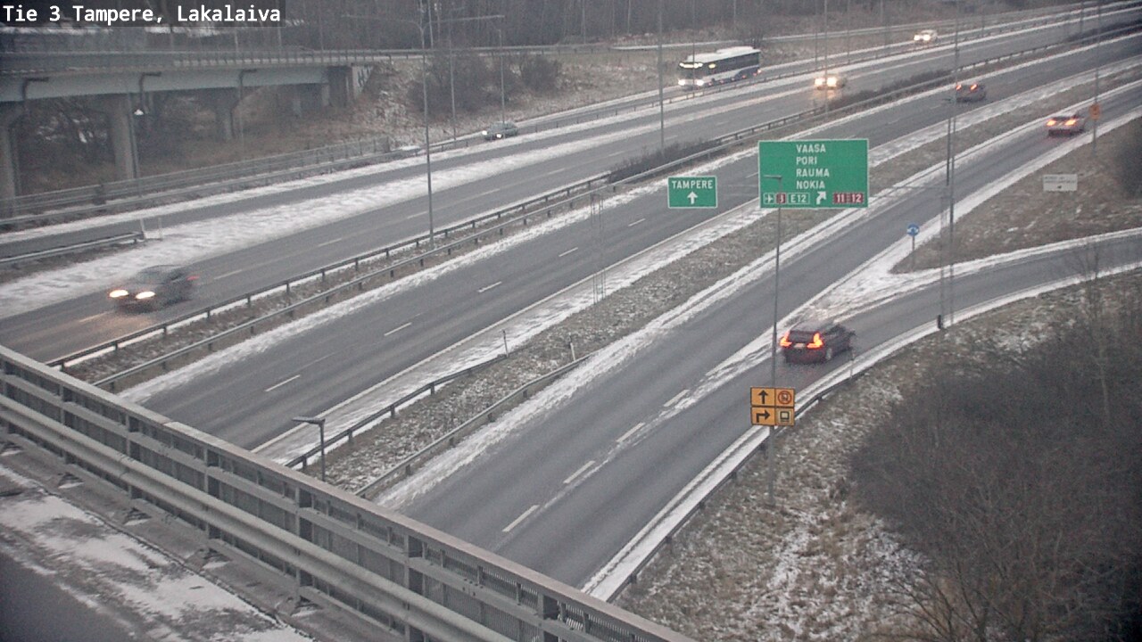 Kelikamerat Kuva Tie 3 Tampere, Lakalaiva, Tampere, Pirkanmaa