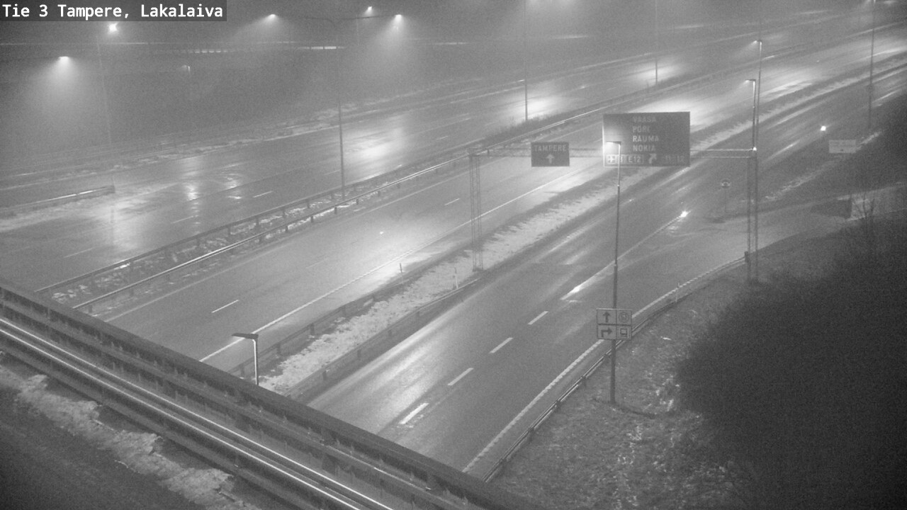 Weather Camera Image Road 3 Tampere, Lakalaiva, Tampere, Pirkanmaa