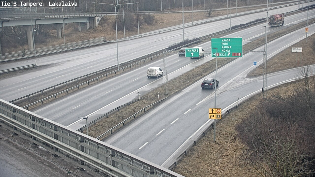 Kelikamerat Kuva Tie 3 Tampere, Lakalaiva, Tampere, Pirkanmaa