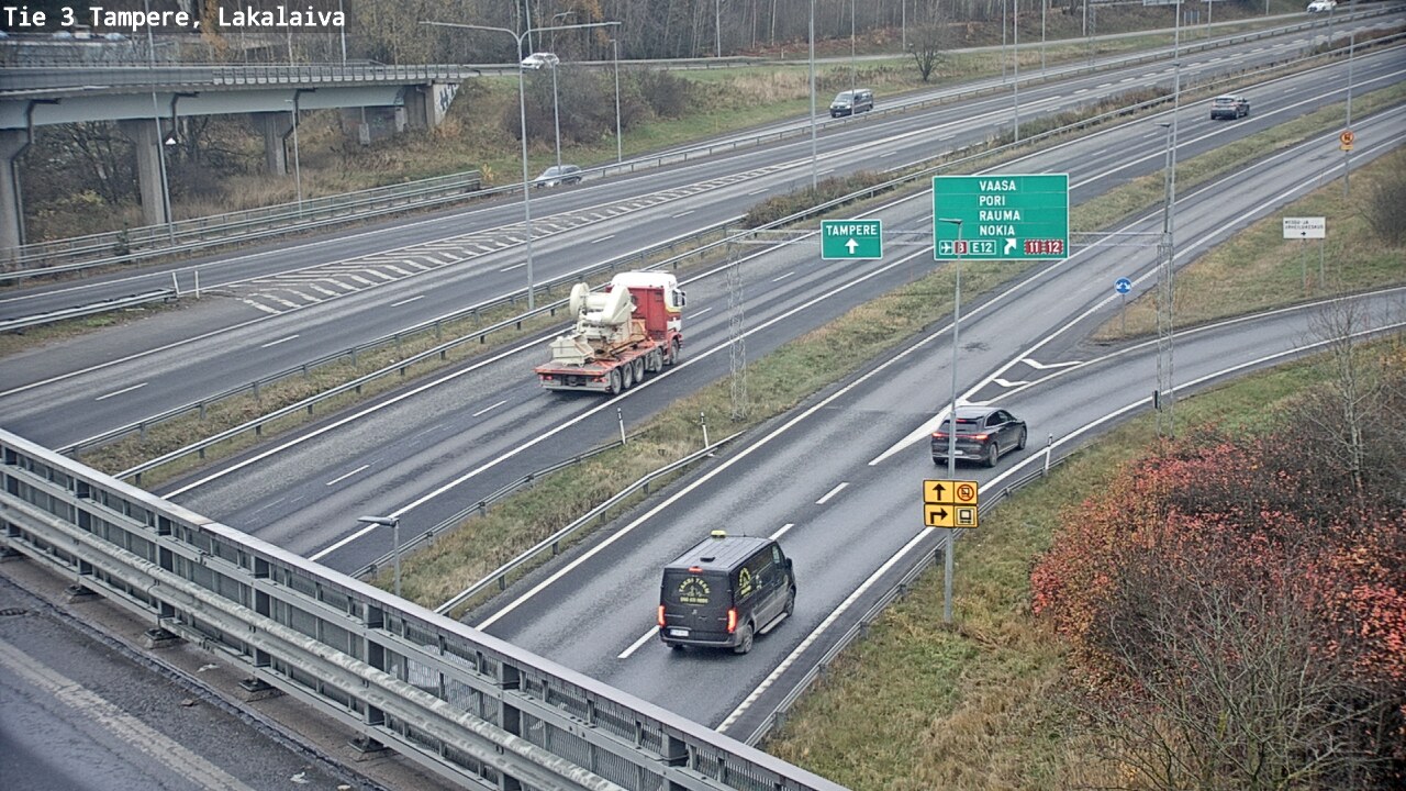 Kelikamerat Kuva Tie 3 Tampere, Lakalaiva, Tampere, Pirkanmaa