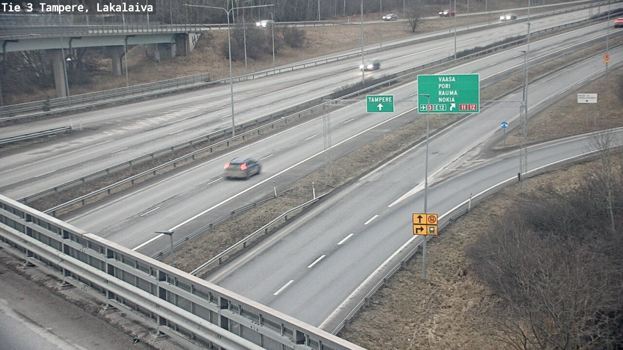 Kelikamerat Kuva Tie 3 Tampere, Lakalaiva, Tampere, Pirkanmaa