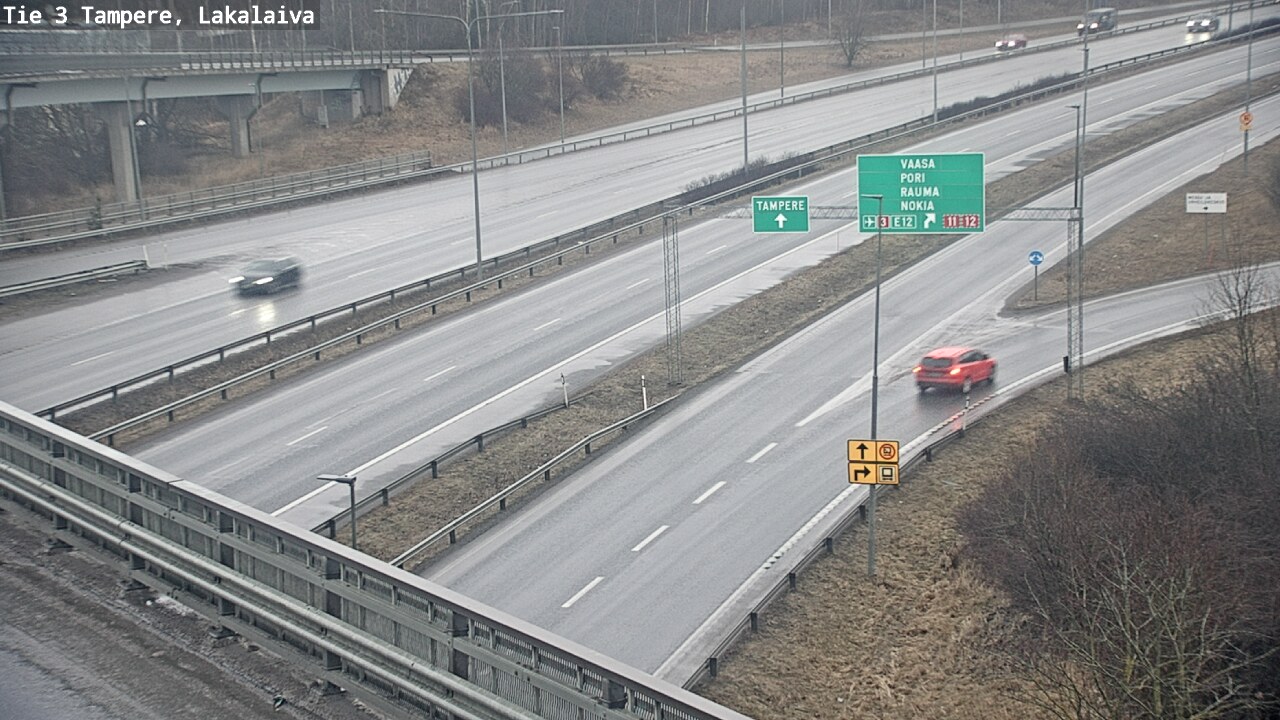 Kelikamerat Kuva Tie 3 Tampere, Lakalaiva, Tampere, Pirkanmaa