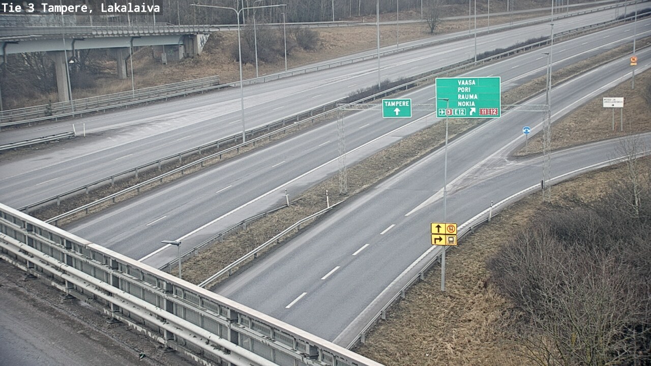 Kelikamerat Kuva Tie 3 Tampere, Lakalaiva, Tampere, Pirkanmaa