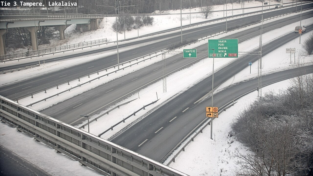 Kelikamerat Kuva Tie 3 Tampere, Lakalaiva, Tampere, Pirkanmaa