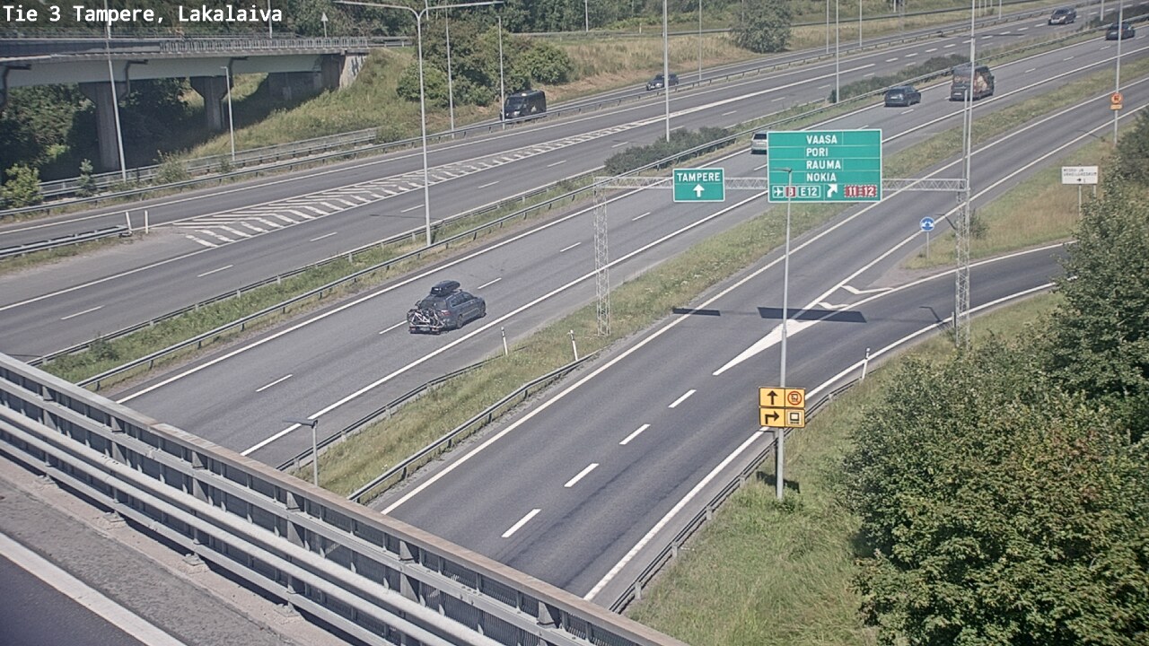 Kelikamerat Kuva Tie 3 Tampere, Lakalaiva, Tampere, Pirkanmaa