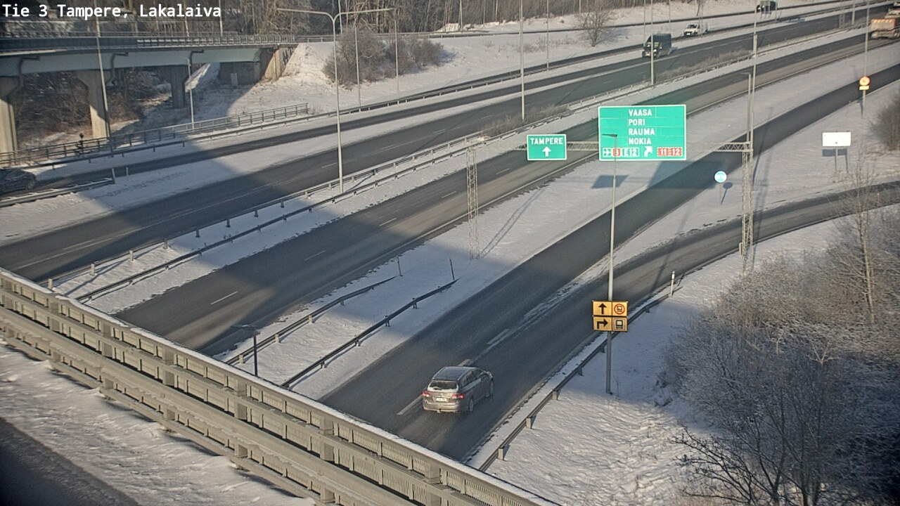 Kelikamerat Kuva Tie 3 Tampere, Lakalaiva, Tampere, Pirkanmaa