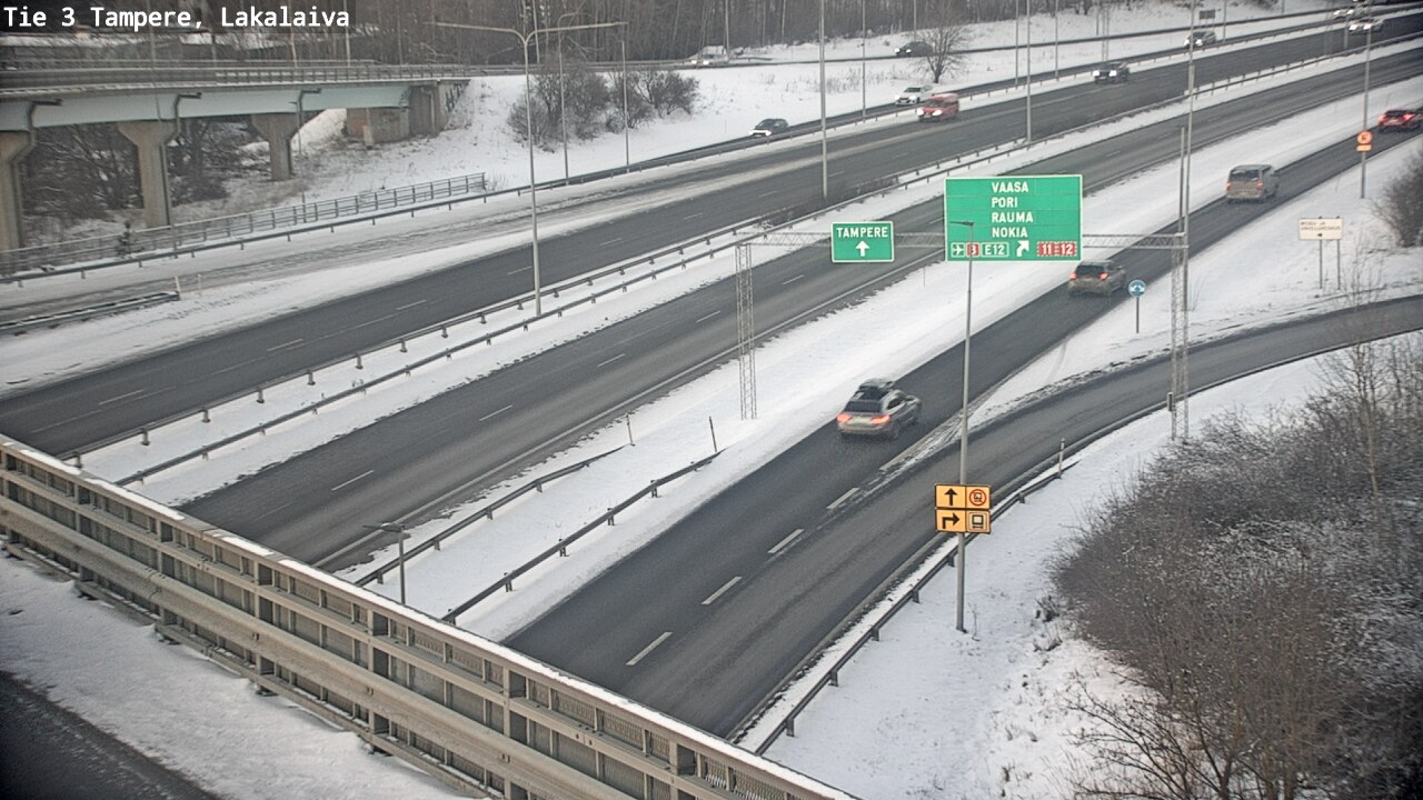 Kelikamerat Kuva Tie 3 Tampere, Lakalaiva, Tampere, Pirkanmaa