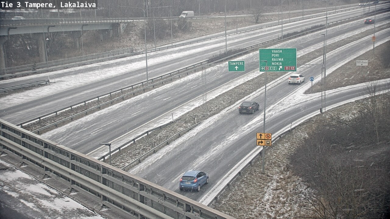 Kelikamerat Kuva Tie 3 Tampere, Lakalaiva, Tampere, Pirkanmaa