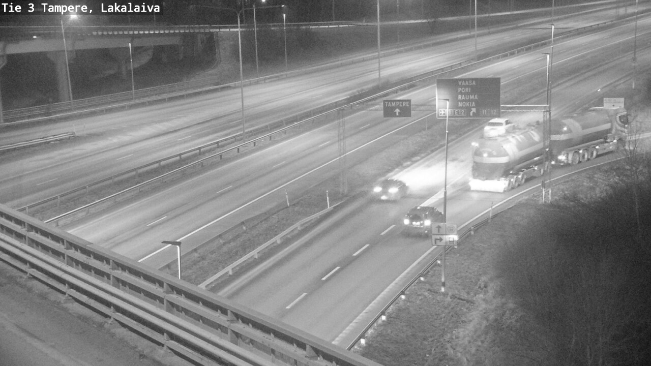 Kelikamerat Kuva Tie 3 Tampere, Lakalaiva, Tampere, Pirkanmaa