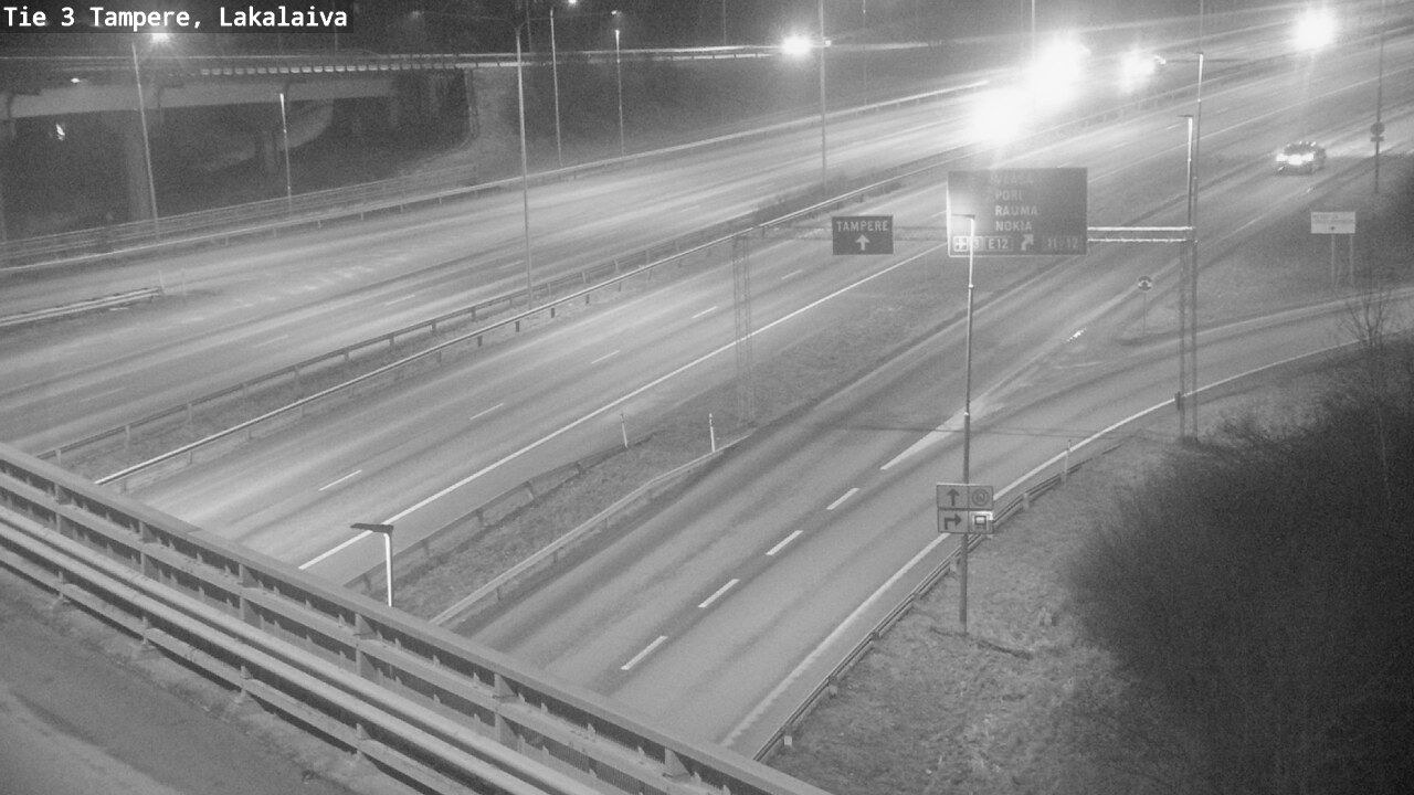 Weather Camera Image Road 3 Tampere, Lakalaiva, Tampere, Pirkanmaa