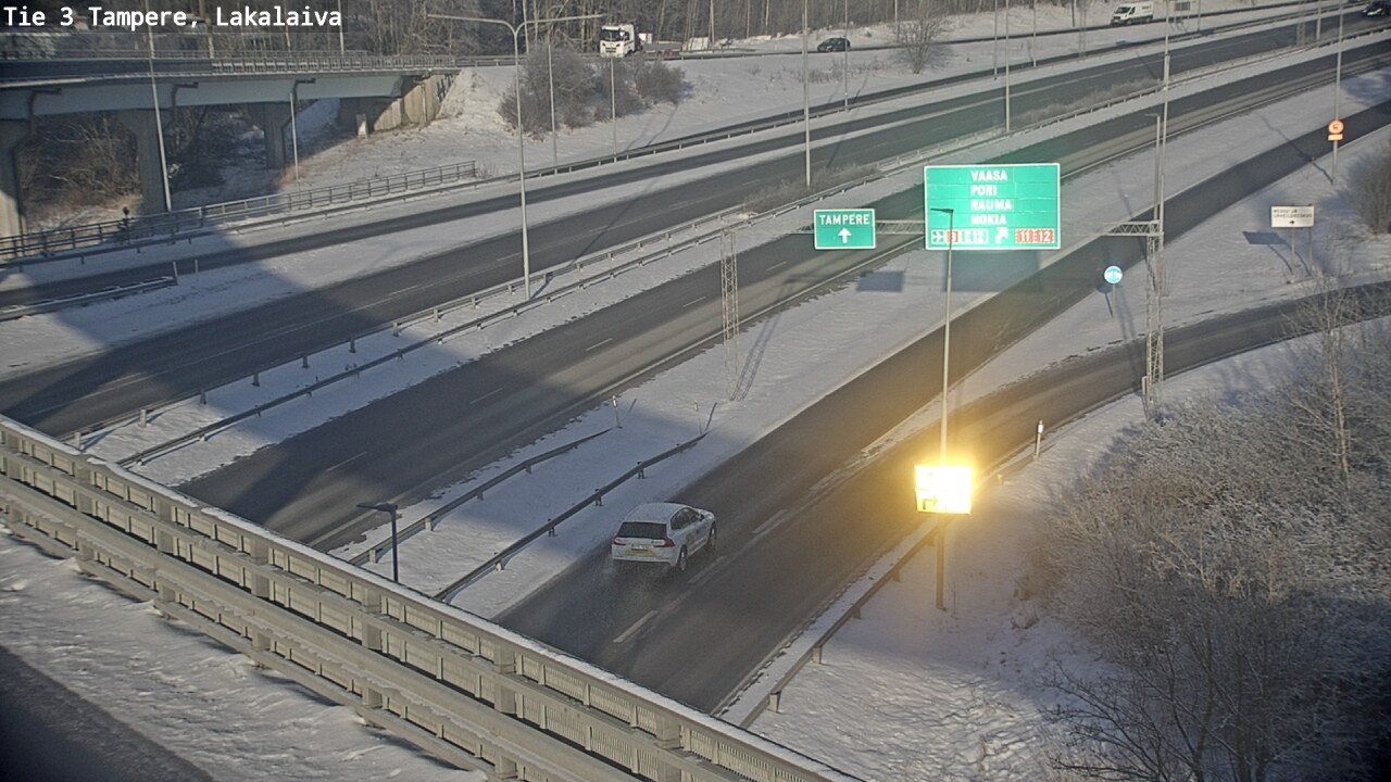 Kelikamerat Kuva Tie 3 Tampere, Lakalaiva, Tampere, Pirkanmaa