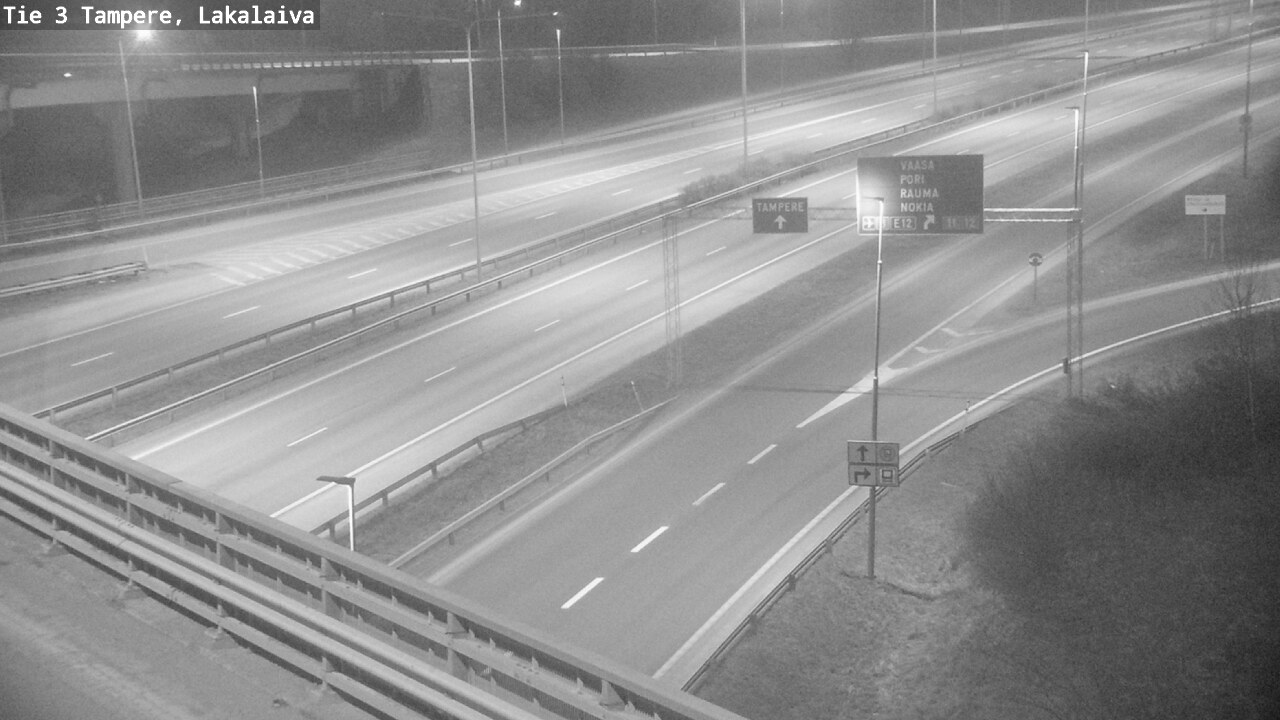 Weather Camera Image Road 3 Tampere, Lakalaiva, Tampere, Pirkanmaa