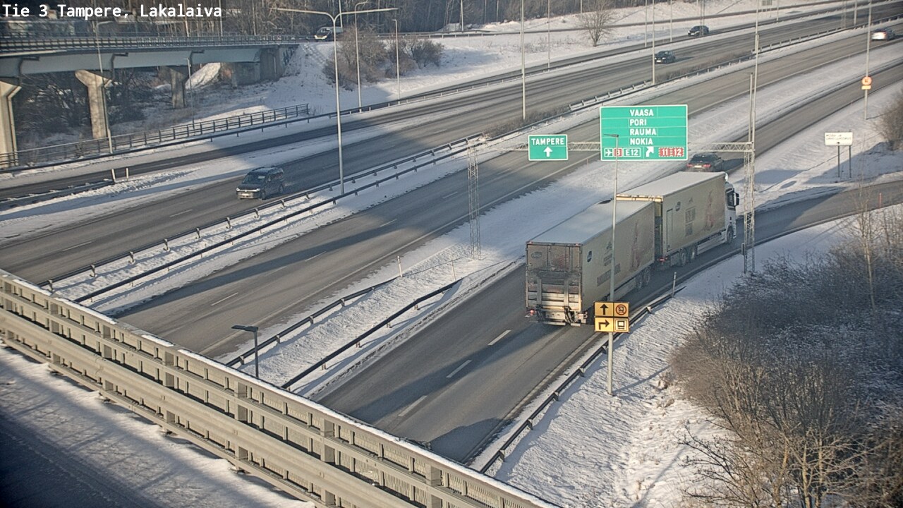 Kelikamerat Kuva Tie 3 Tampere, Lakalaiva, Tampere, Pirkanmaa