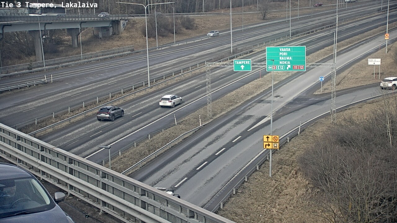 Kelikamerat Kuva Tie 3 Tampere, Lakalaiva, Tampere, Pirkanmaa