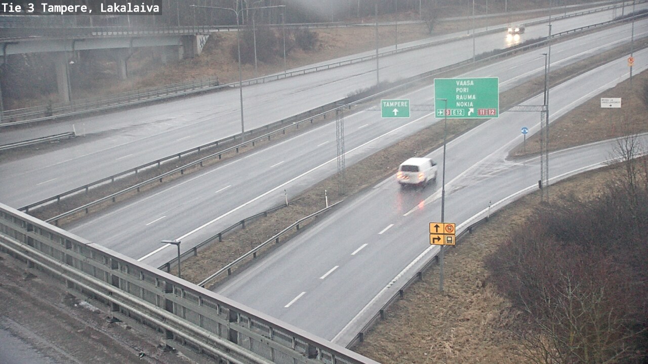 Kelikamerat Kuva Tie 3 Tampere, Lakalaiva, Tampere, Pirkanmaa