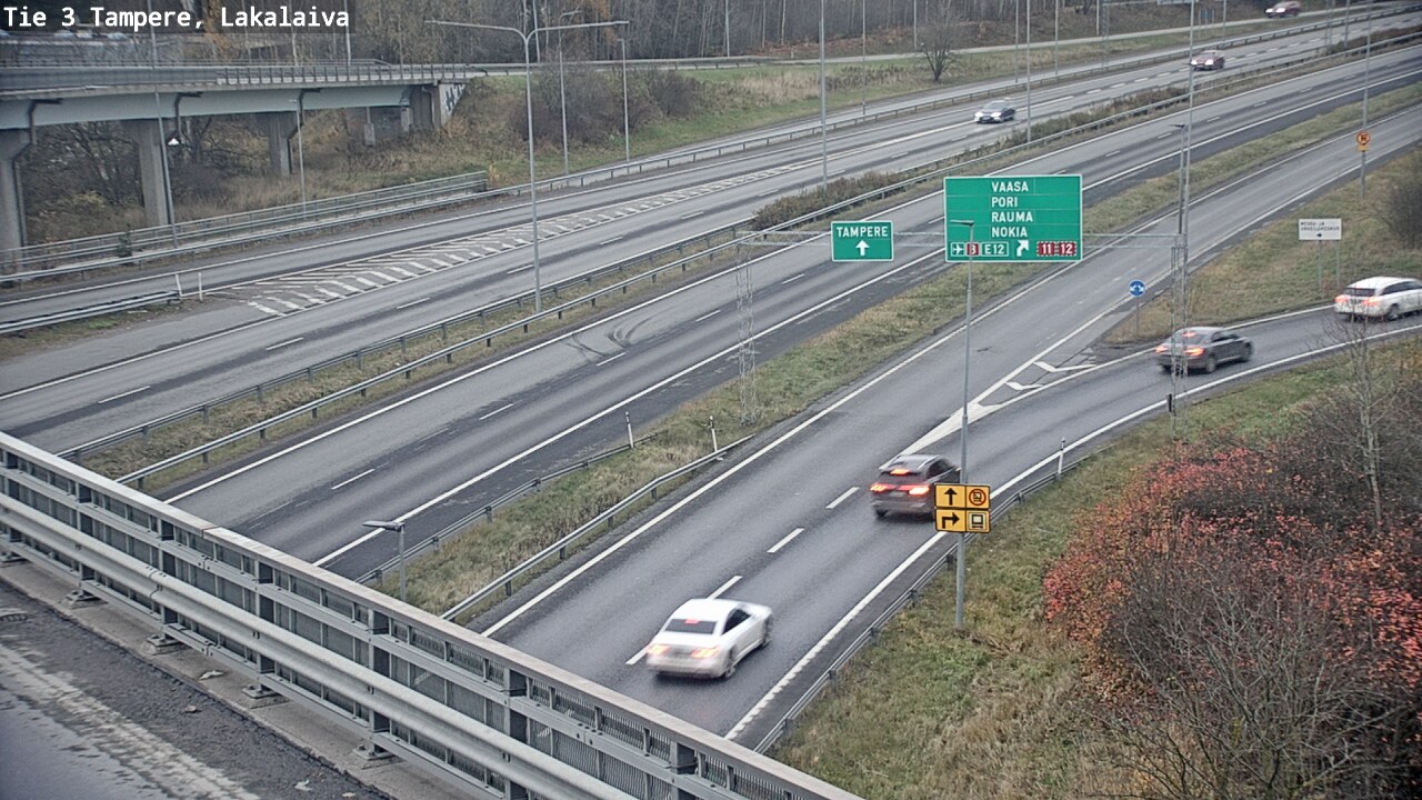 Kelikamerat Kuva Tie 3 Tampere, Lakalaiva, Tampere, Pirkanmaa