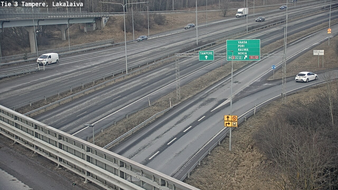 Kelikamerat Kuva Tie 3 Tampere, Lakalaiva, Tampere, Pirkanmaa