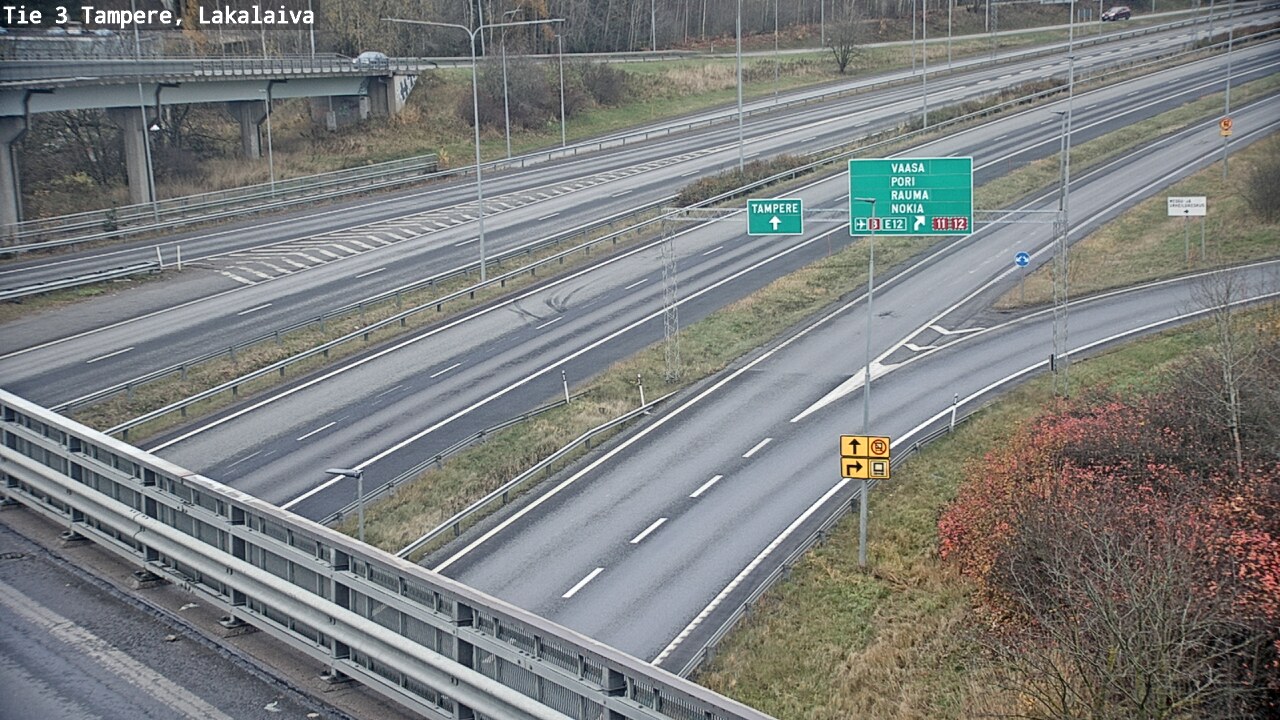 Kelikamerat Kuva Tie 3 Tampere, Lakalaiva, Tampere, Pirkanmaa