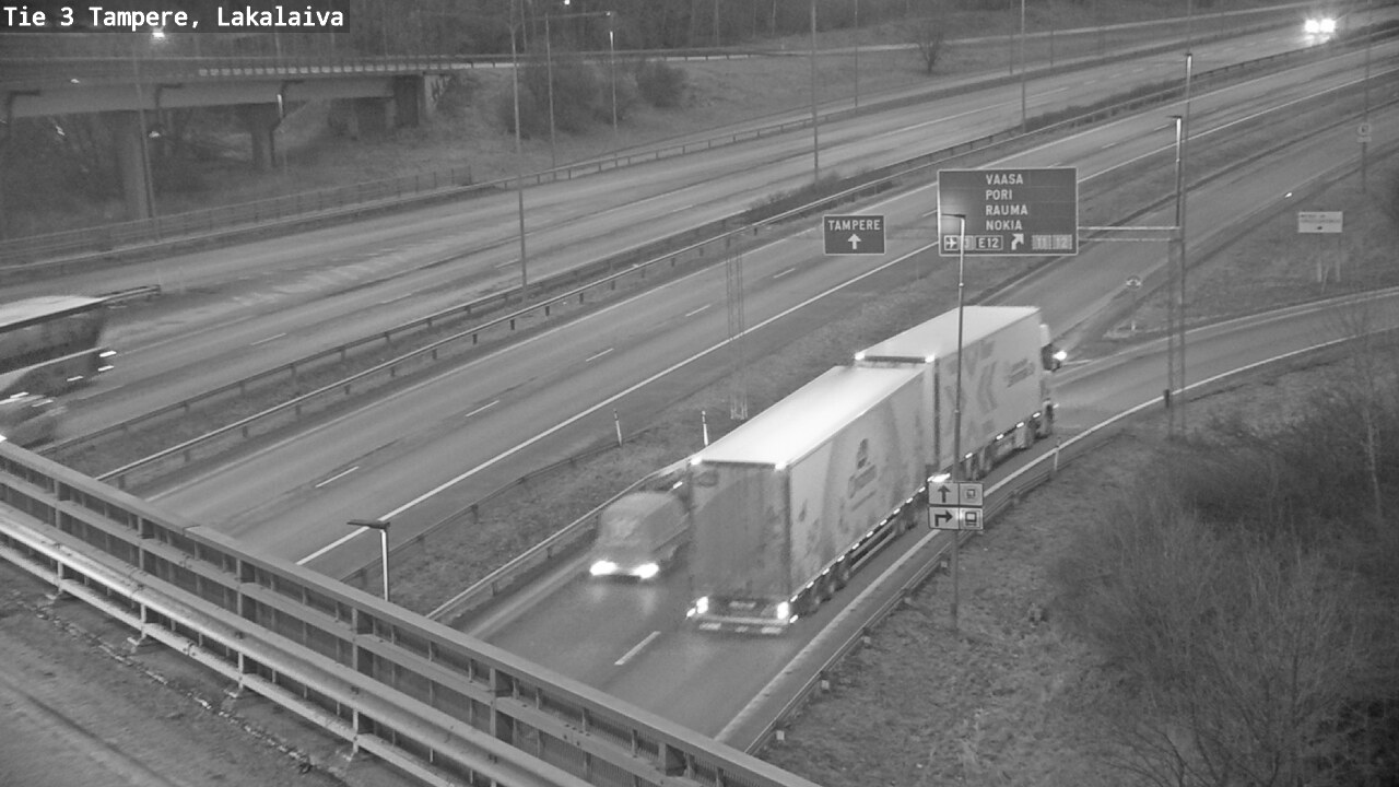 Kelikamerat Kuva Tie 3 Tampere, Lakalaiva, Tampere, Pirkanmaa