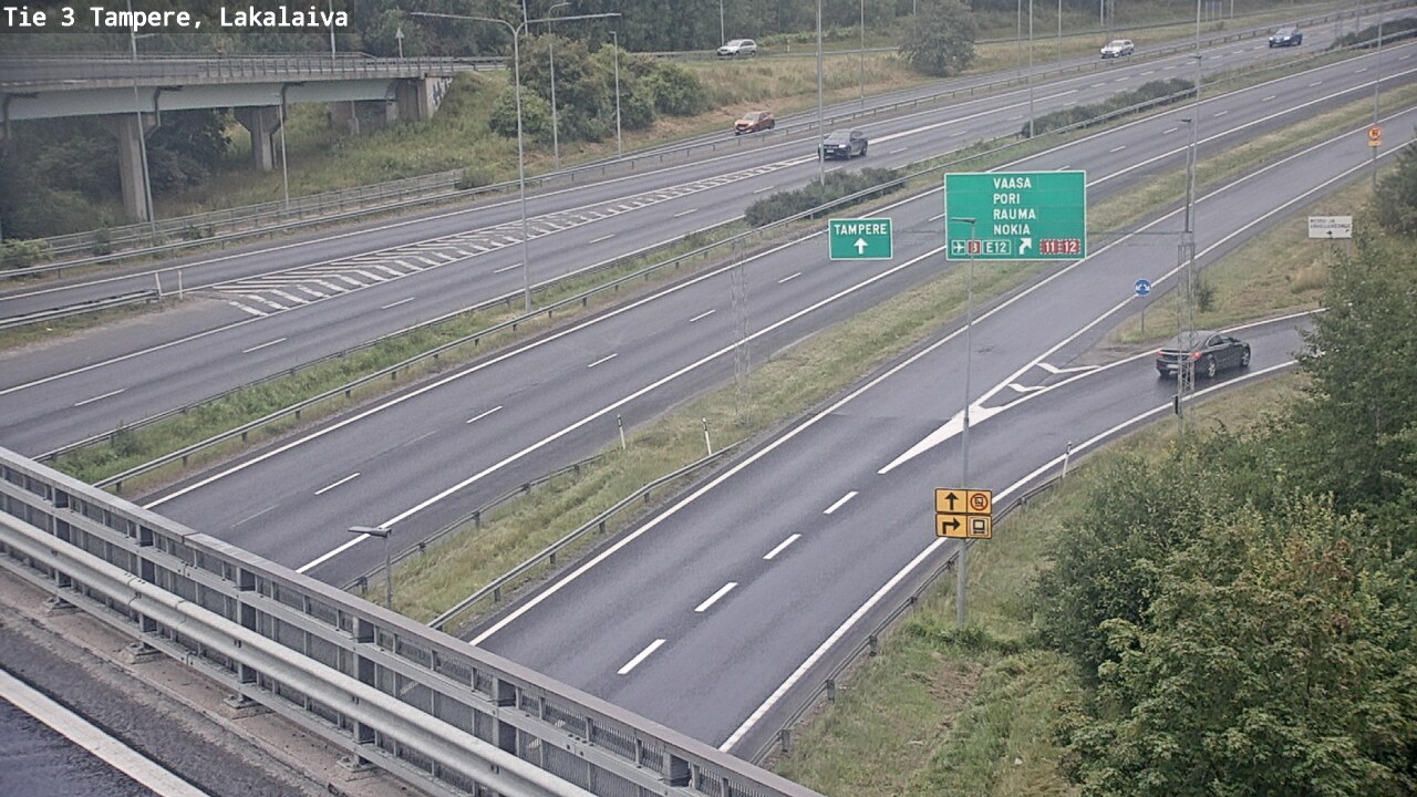 Weather Camera Image Road 3 Tampere, Lakalaiva, Tampere, Pirkanmaa