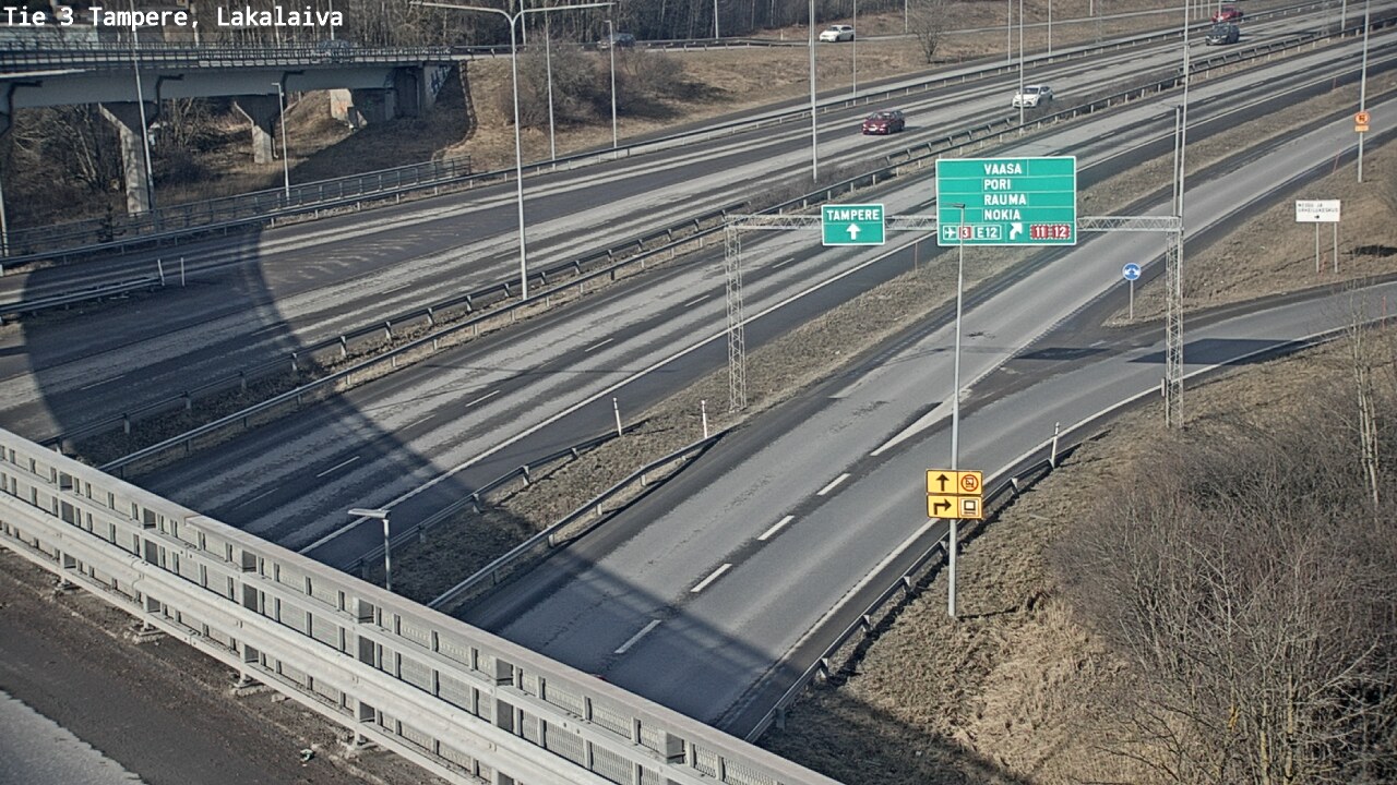 Kelikamerat Kuva Tie 3 Tampere, Lakalaiva, Tampere, Pirkanmaa