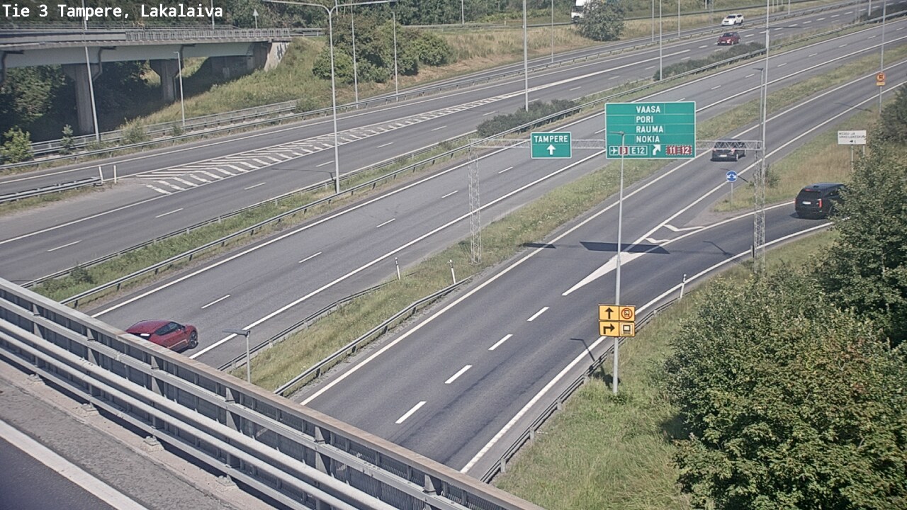 Kelikamerat Kuva Tie 3 Tampere, Lakalaiva, Tampere, Pirkanmaa