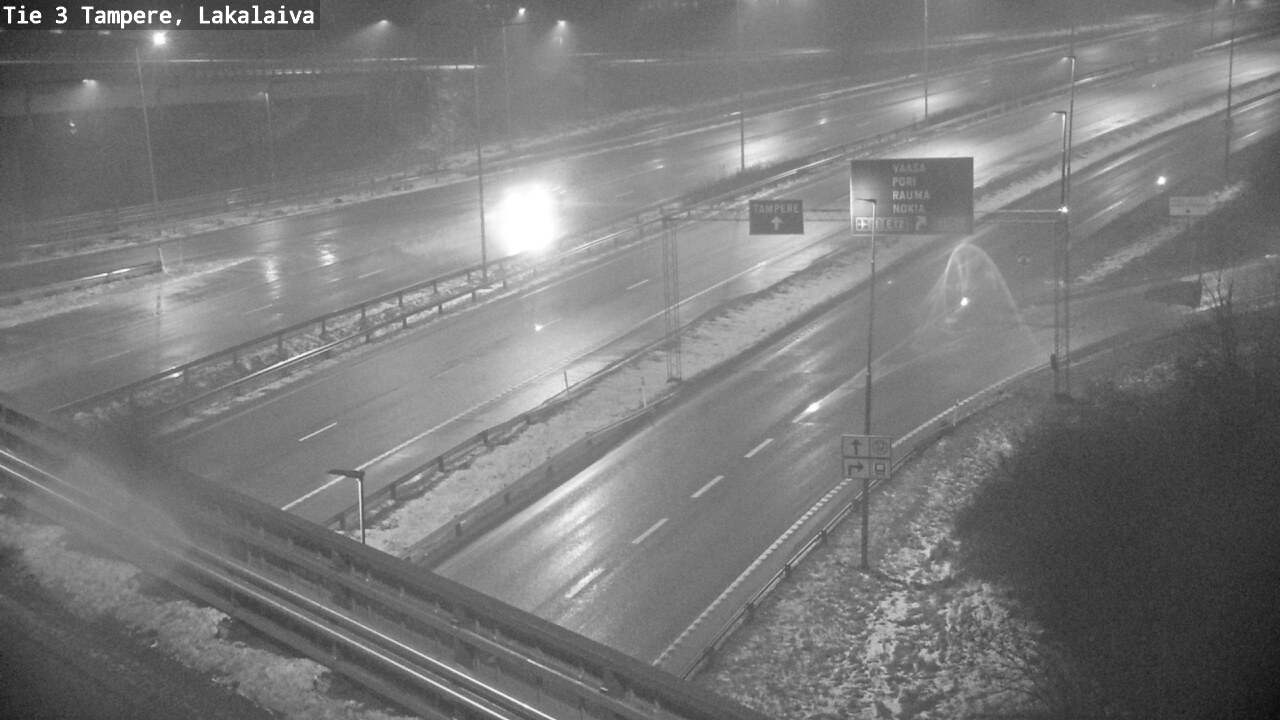 Weather Camera Image Road 3 Tampere, Lakalaiva, Tampere, Pirkanmaa