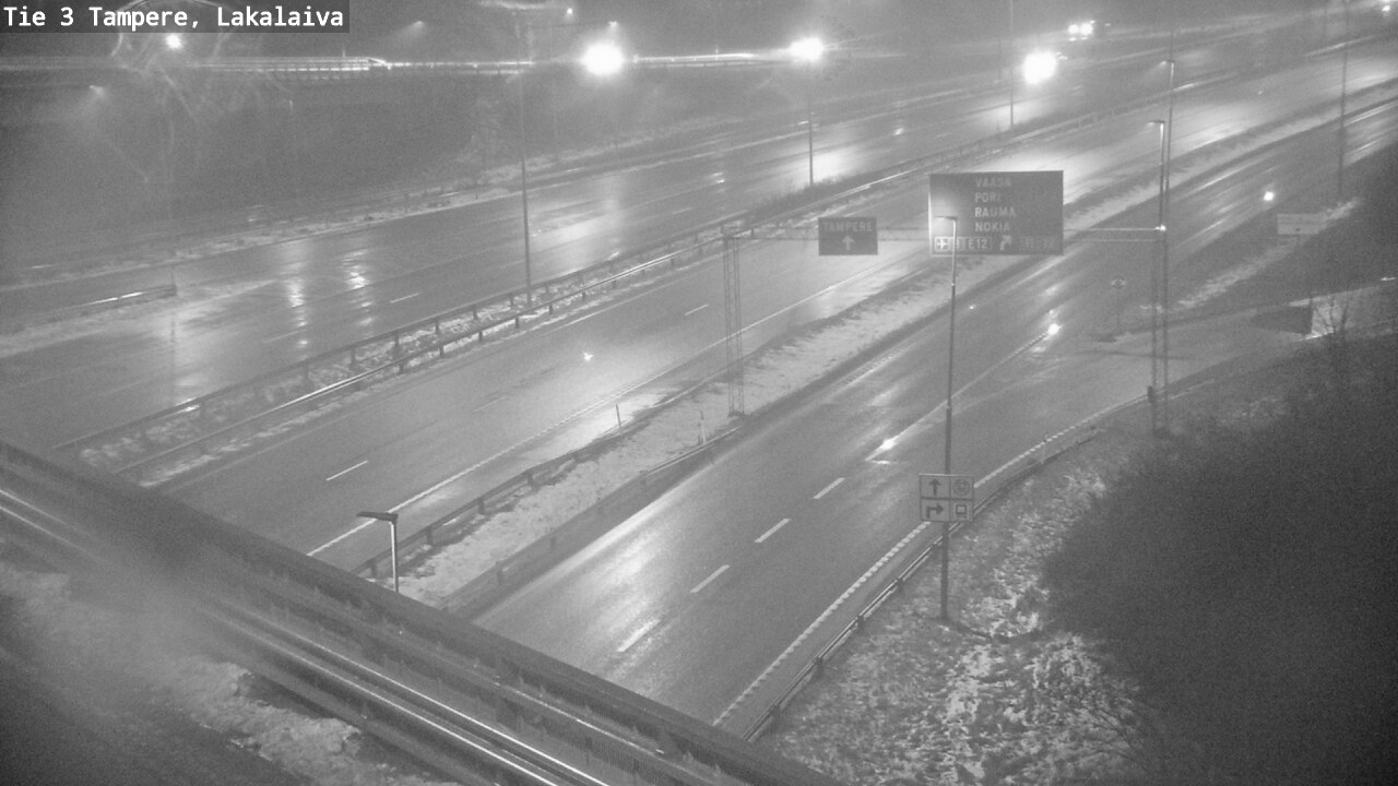 Weather Camera Image Road 3 Tampere, Lakalaiva, Tampere, Pirkanmaa