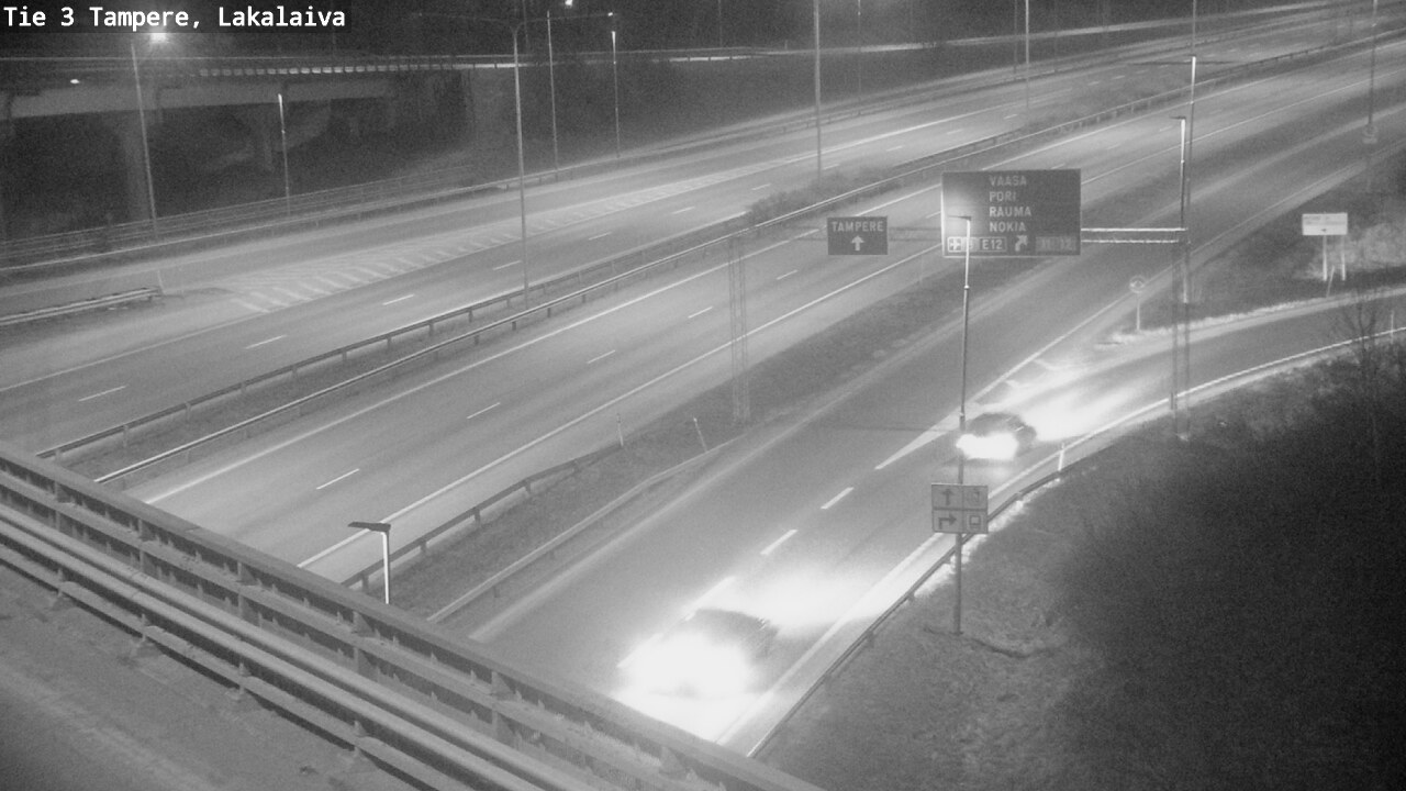 Weather Camera Image Road 3 Tampere, Lakalaiva, Tampere, Pirkanmaa
