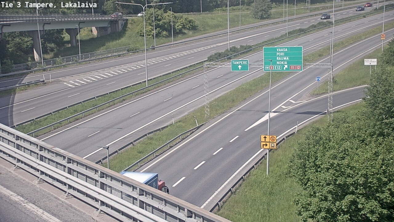 Kelikamerat Kuva Tie 3 Tampere, Lakalaiva, Tampere, Pirkanmaa