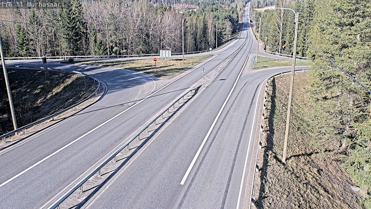 Weather Camera Image Road 11 Nokia, Murhasaari, Nokia, Pirkanmaa