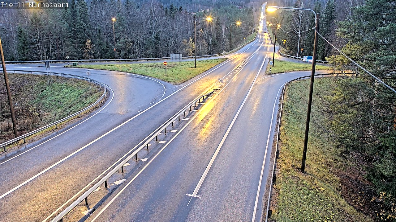 Weather Camera Image Road 11 Nokia, Murhasaari, Nokia, Pirkanmaa