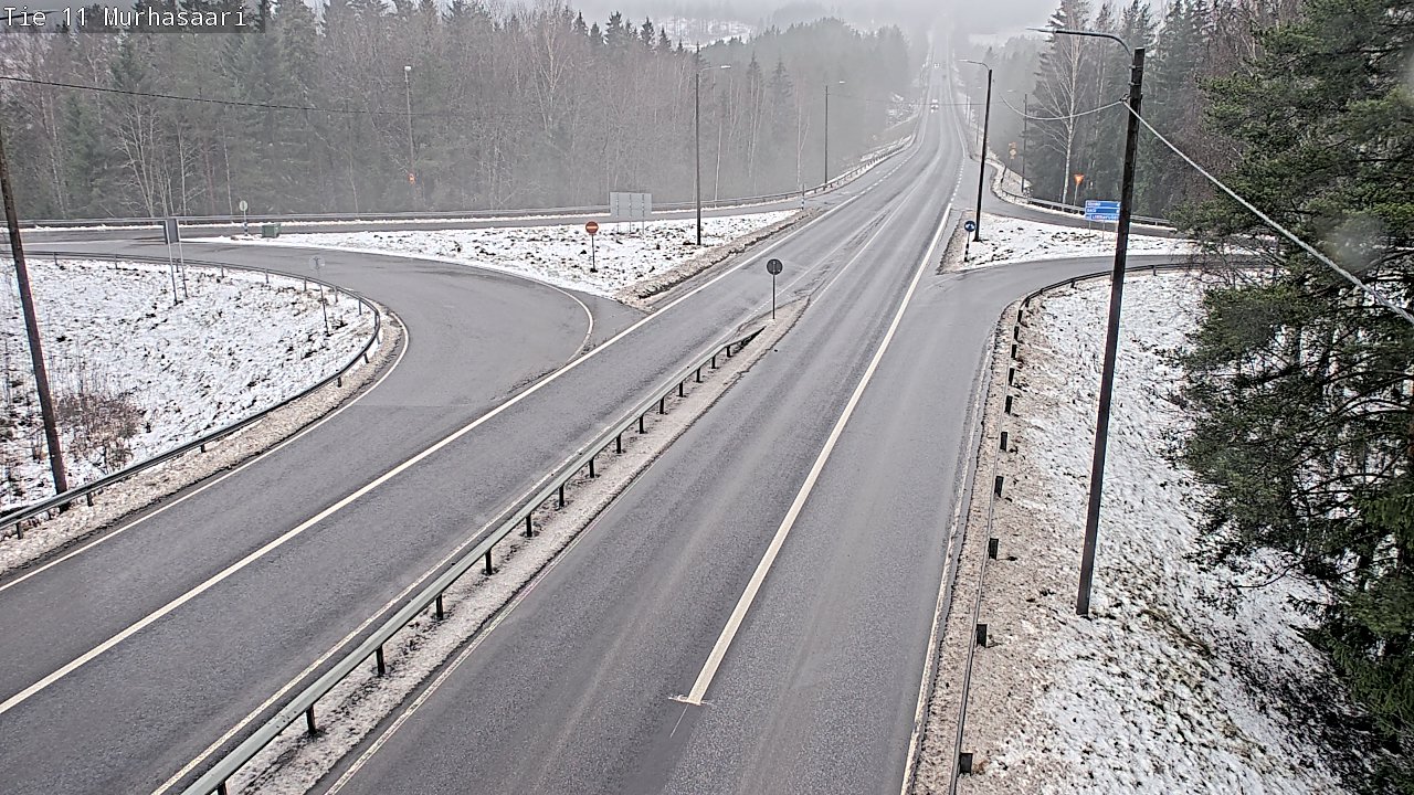 Weather Camera Image Väg 11 Nokia, Murhasaari, Nokia, Pirkanmaa