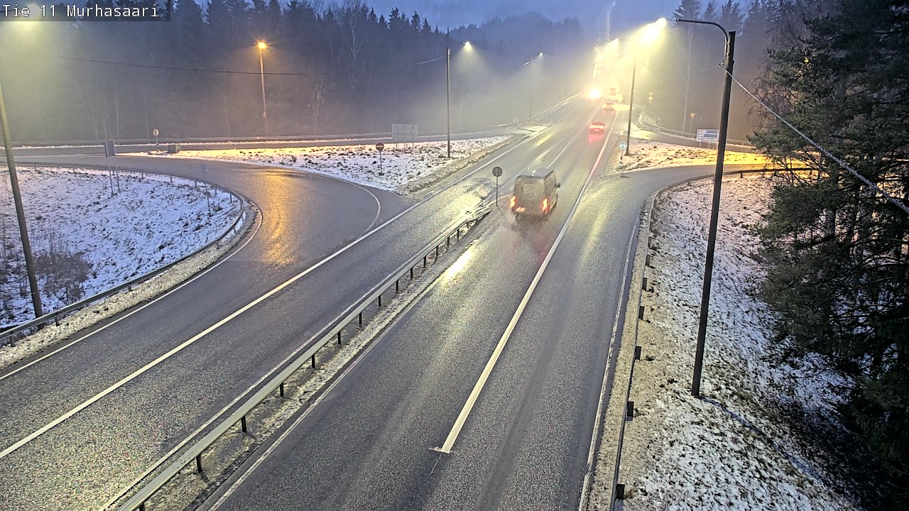 Weather Camera Image Väg 11 Nokia, Murhasaari, Nokia, Pirkanmaa