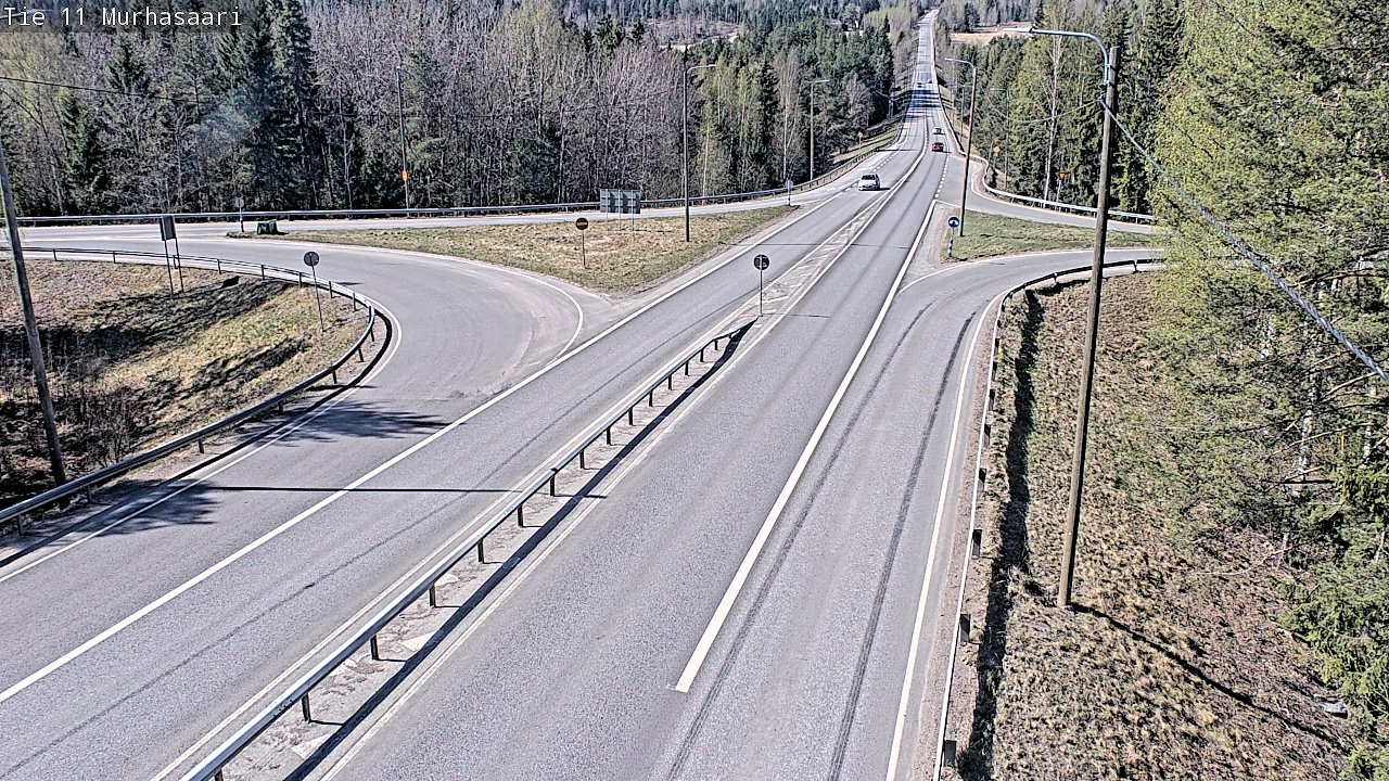 Weather Camera Image Väg 11 Nokia, Murhasaari, Nokia, Pirkanmaa