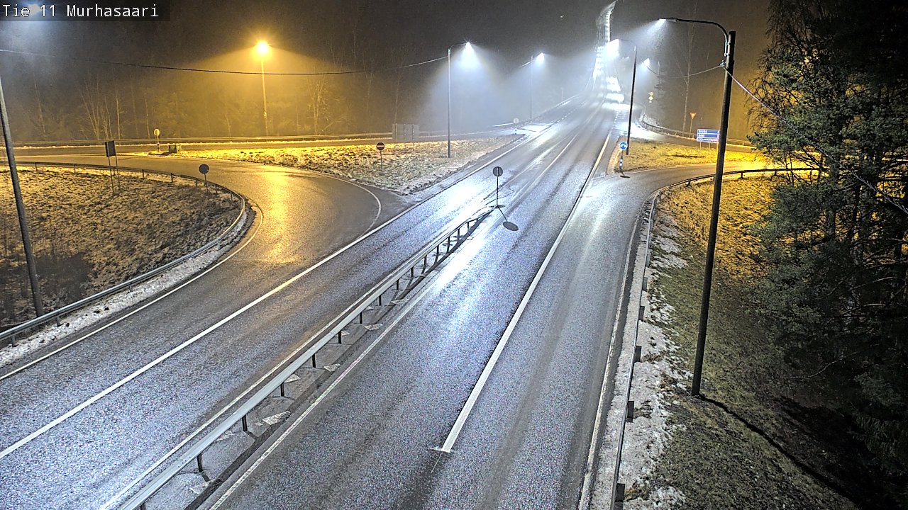 Weather Camera Image Väg 11 Nokia, Murhasaari, Nokia, Pirkanmaa