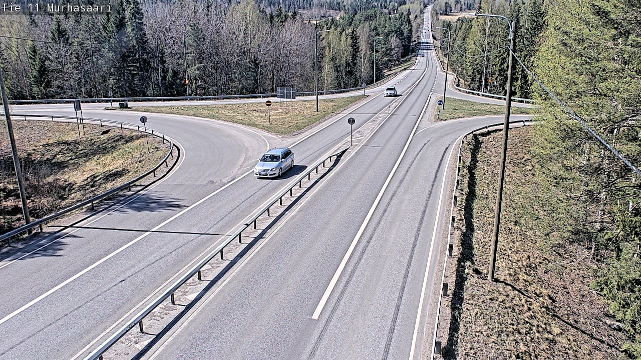 Weather Camera Image Väg 11 Nokia, Murhasaari, Nokia, Pirkanmaa