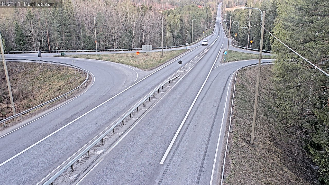 Weather Camera Image Road 11 Nokia, Murhasaari, Nokia, Pirkanmaa