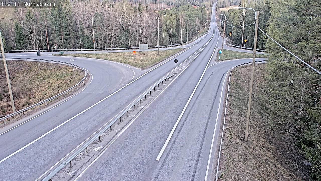 Weather Camera Image Road 11 Nokia, Murhasaari, Nokia, Pirkanmaa